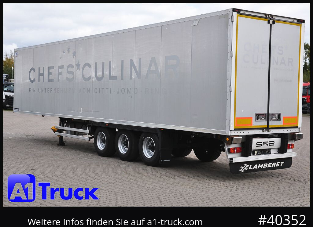 Semirremolque frigorífico LAMBERT LVFS3, Thermo King, Bitemp., Liftachse,