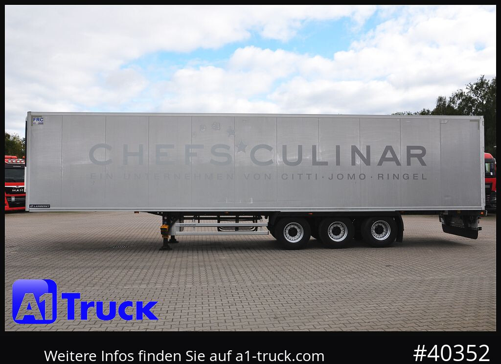 Semirremolque frigorífico LAMBERT LVFS3, Thermo King, Bitemp., Liftachse,