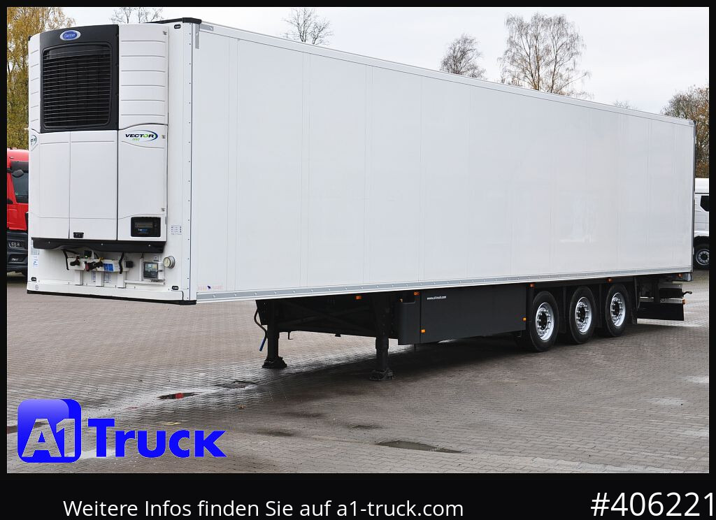 Semirremolque frigorífico SCHMITZ SKO FP45, Blumenbreite, Carrier 1950.