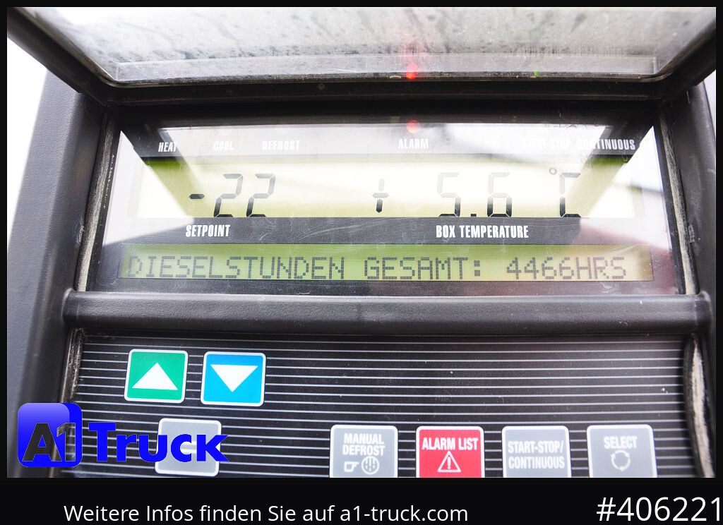 Semirremolque frigorífico SCHMITZ SKO FP45, Blumenbreite, Carrier 1950.