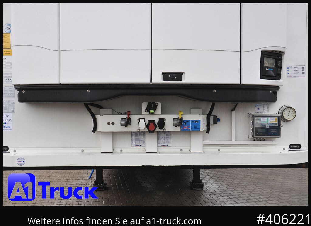 Semirremolque frigorífico SCHMITZ SKO FP45, Blumenbreite, Carrier 1950.