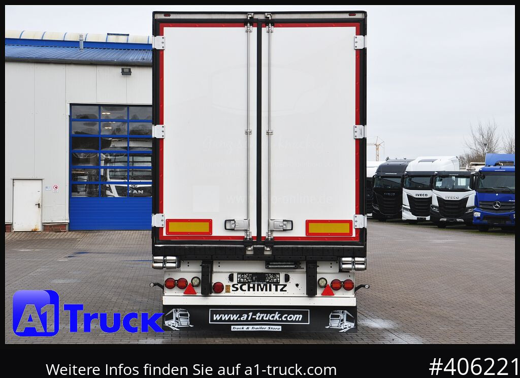 Semirremolque frigorífico SCHMITZ SKO FP45, Blumenbreite, Carrier 1950.