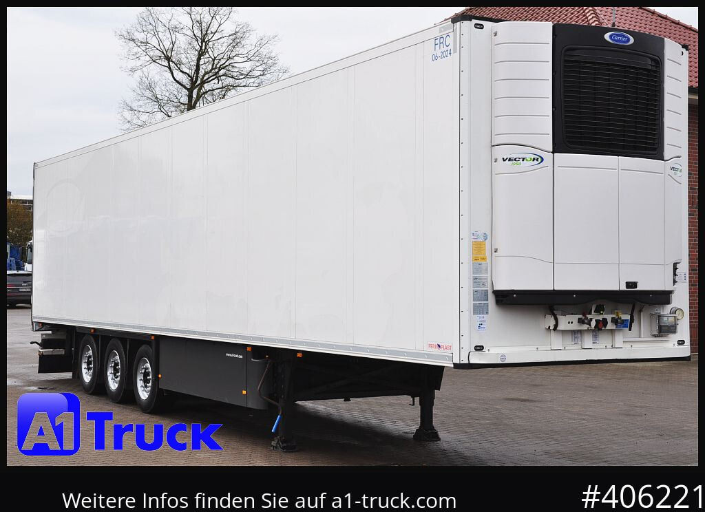 Semirremolque frigorífico SCHMITZ SKO FP45, Blumenbreite, Carrier 1950.