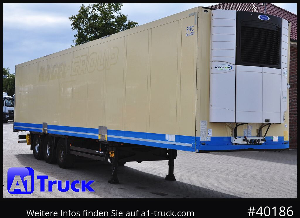 Semirremolque frigorífico SCHMITZ SKO FP60,  Carrier 1950. Doppelstock Lift,