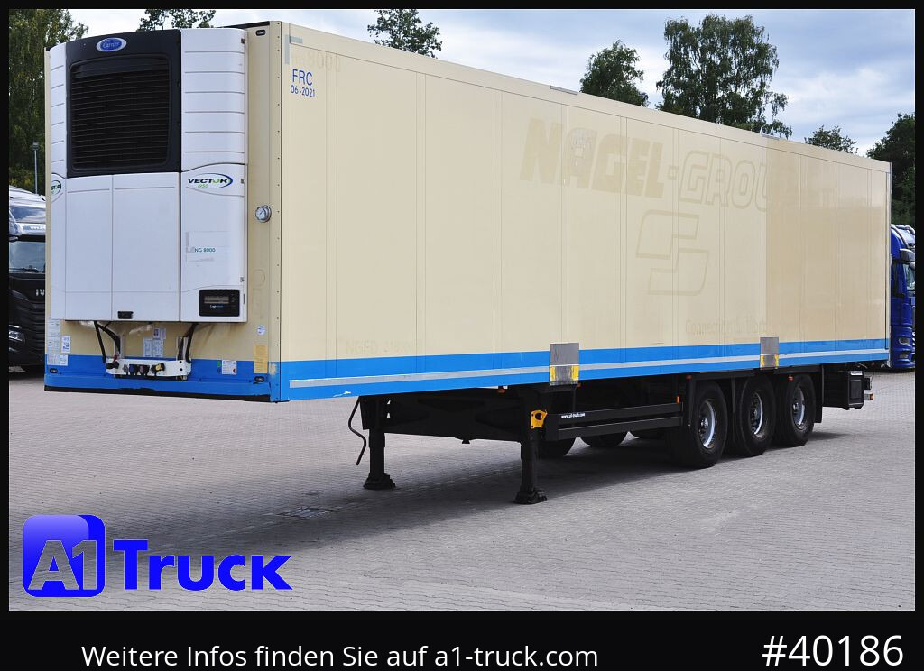 Semirremolque frigorífico SCHMITZ SKO FP60,  Carrier 1950. Doppelstock Lift,