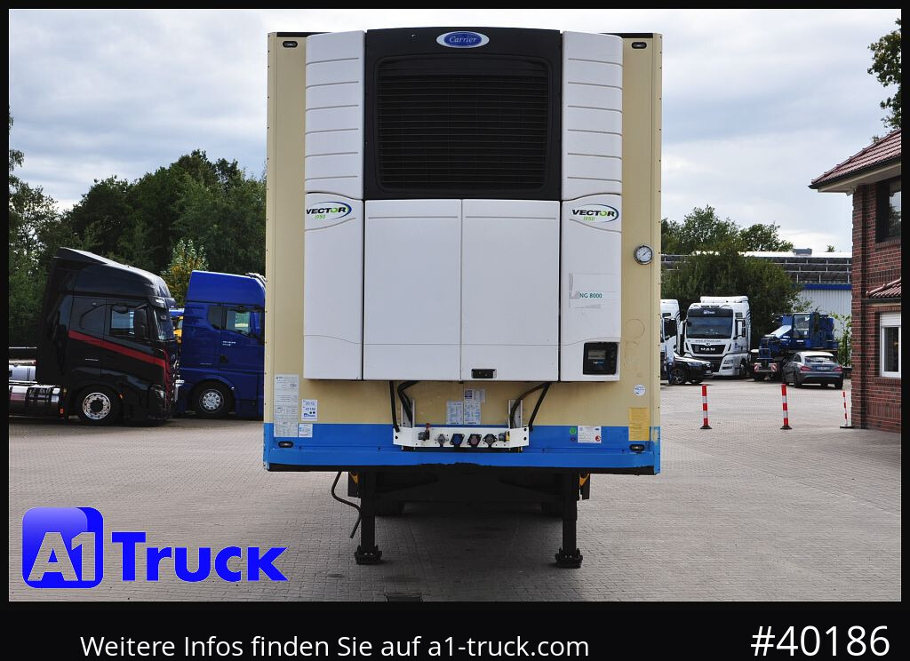 Semirremolque frigorífico SCHMITZ SKO FP60,  Carrier 1950. Doppelstock Lift,