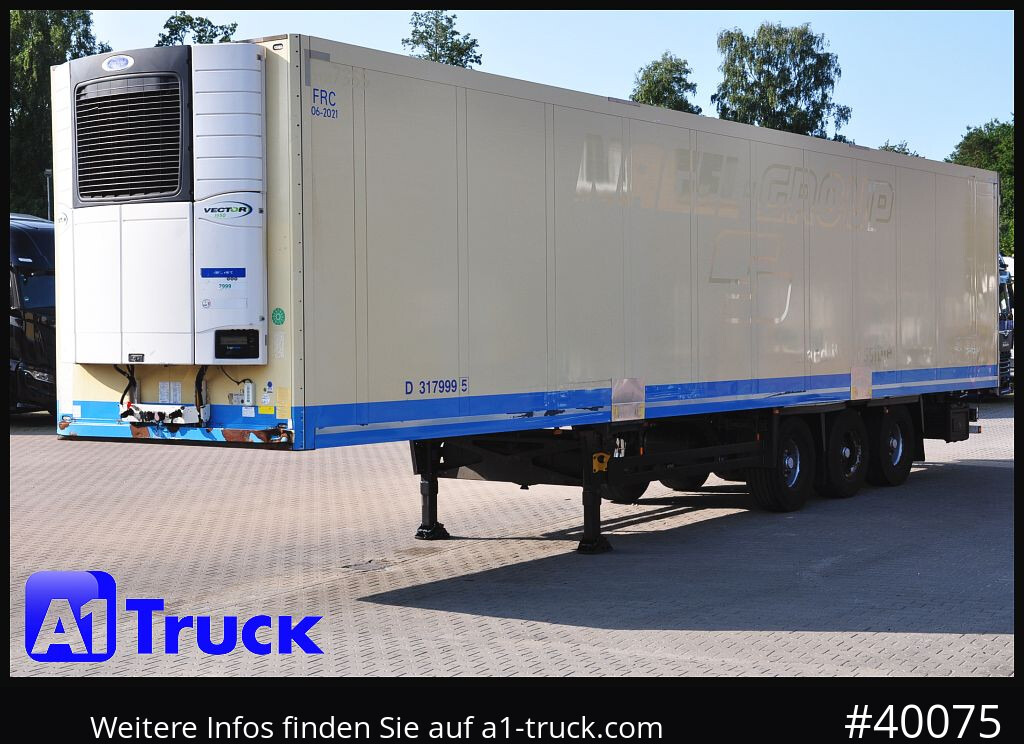 Semirremolque frigorífico SCHMITZ SKO FP60,  Carrier 1950. Doppelstock Lift,
