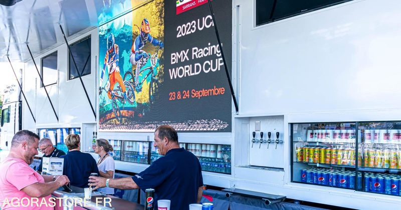 Semirremolque frigorífico Semi Remorques DRACO - Bar - DJ - Rooftop