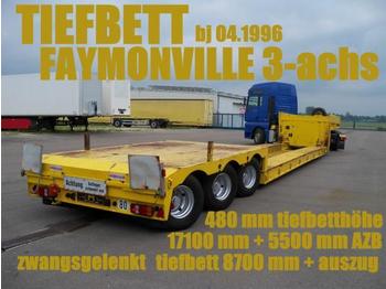 Faymonville FAYMONVILLE TIEFBETTSATTEL 8700 mm + 5500 zwangs - Semirremolque góndola rebajadas