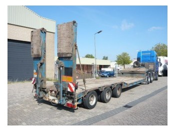 Goldhofer 3 axel low loader trailer - Semirremolque góndola rebajadas