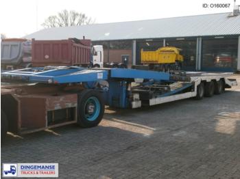 Louault 3-axle truck/machinery transporter trailer - Semirremolque góndola rebajadas