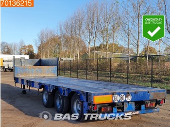 Netam-Fruehauf 3 axles Steelsuspension Hartholz-Boden - Semirremolque góndola rebajadas