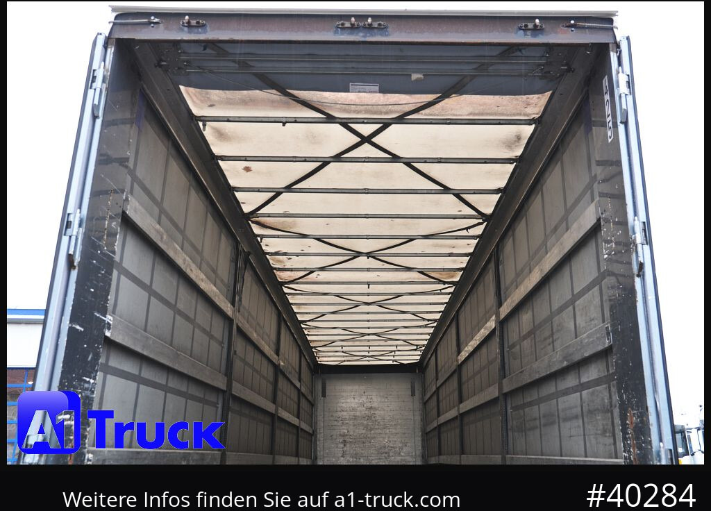 Semirremolque lona KOEGEL S24-1 Mega,SAF, Hubdach, Plane verbreiterbar