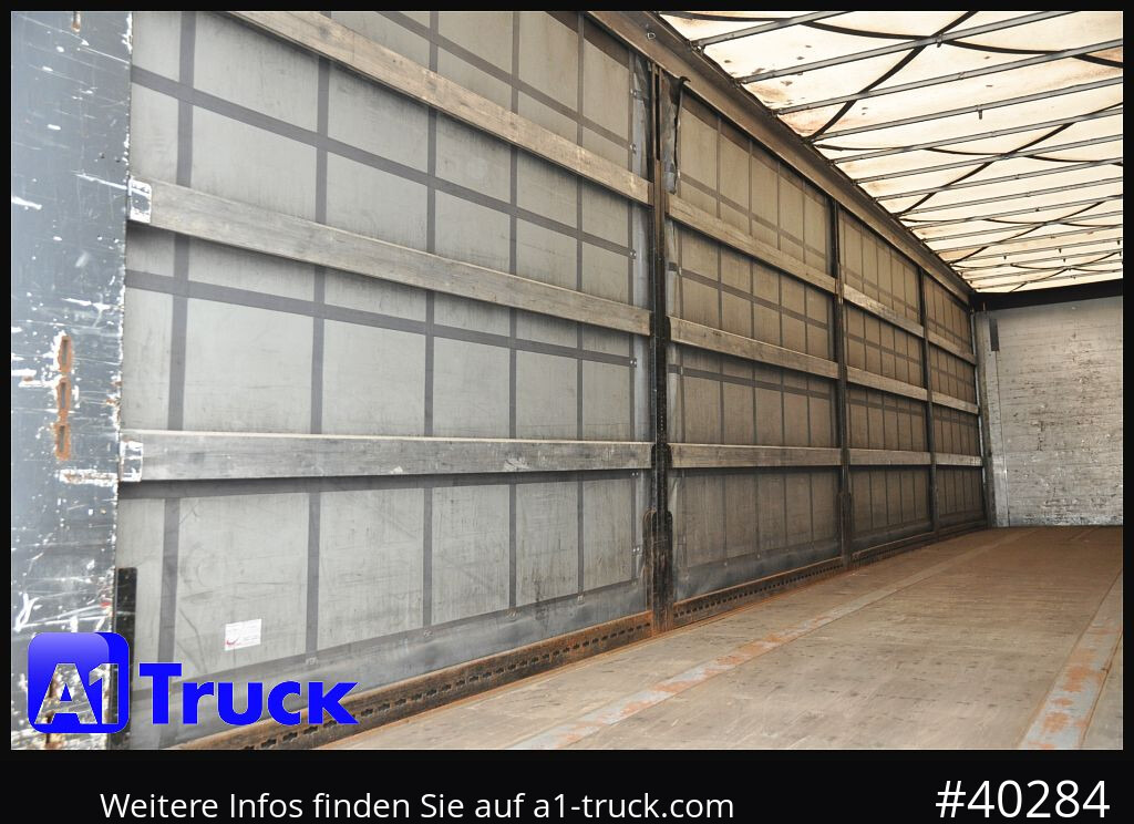 Semirremolque lona KOEGEL S24-1 Mega,SAF, Hubdach, Plane verbreiterbar