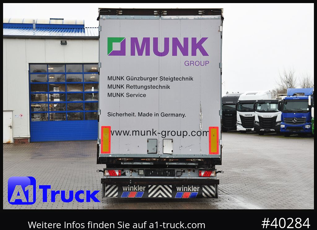 Semirremolque lona KOEGEL S24-1 Mega,SAF, Hubdach, Plane verbreiterbar