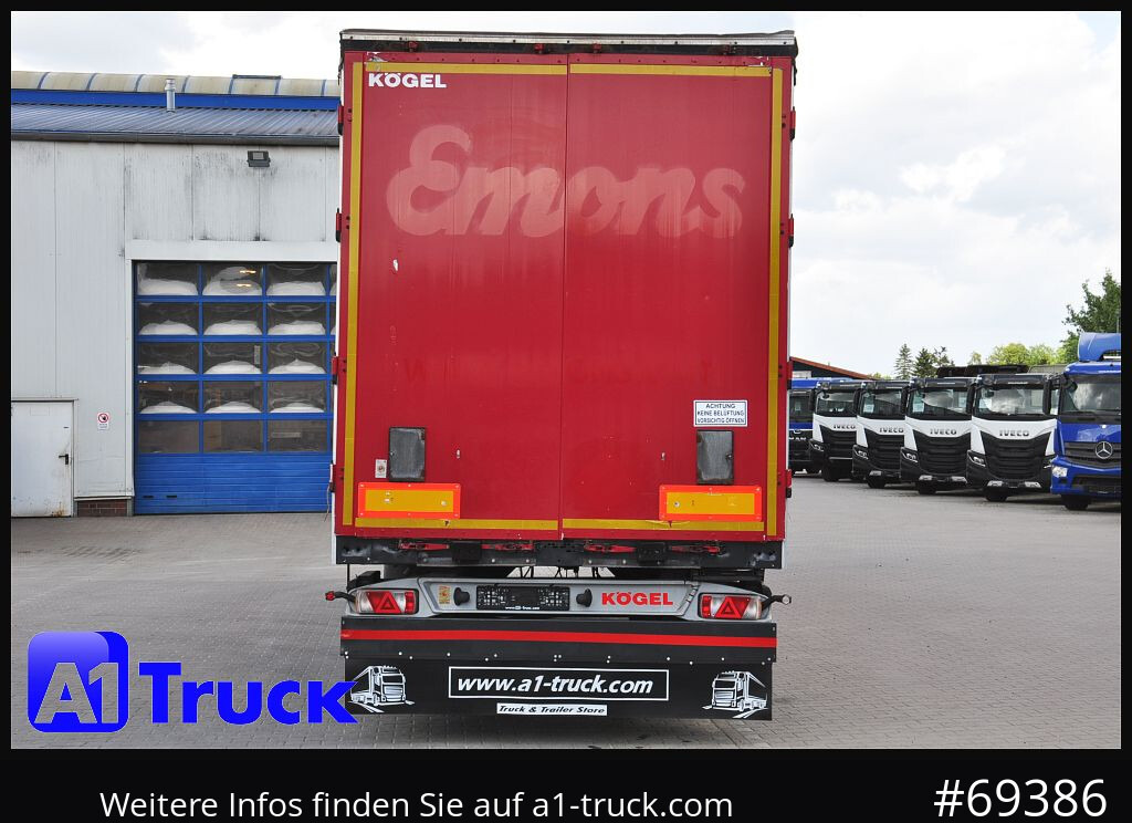 Semirremolque lona KOEGEL SN24, Tautliner, Code XL