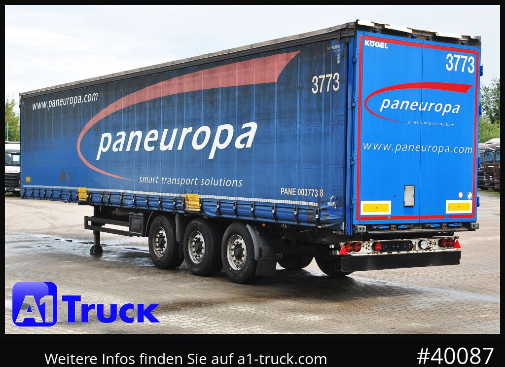 Semirremolque lona KOEGEL S 24 Tautliner, Code XL, BPW,