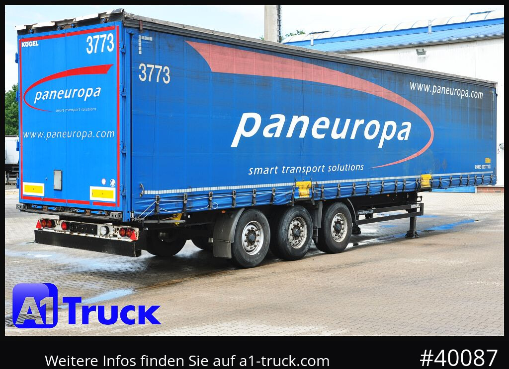 Semirremolque lona KOEGEL S 24 Tautliner, Code XL, BPW,