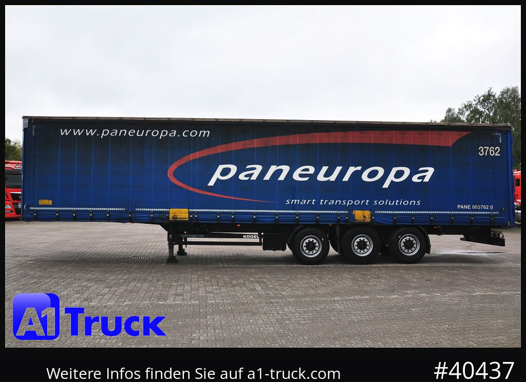 Semirremolque lona KOEGEL S 24 Tautliner, Code XL, BPW,