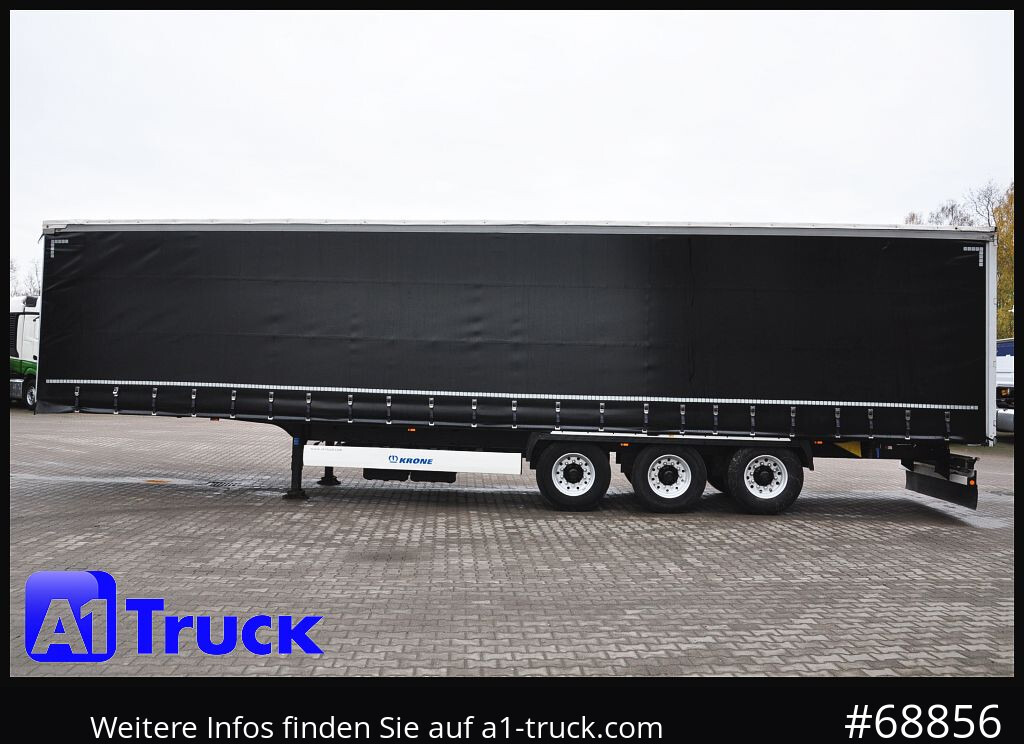 Semirremolque lona KRONE SD, Standard Tautliner, Alufelgen, Getränke, VDI 2700