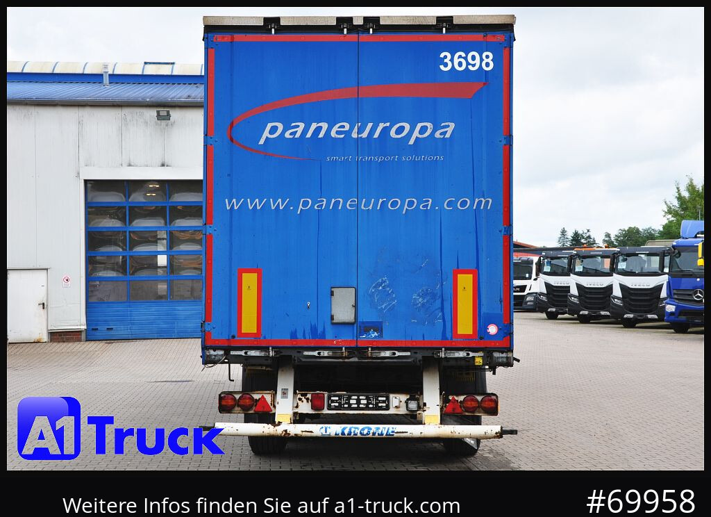 Semirremolque lona KRONE SD Tautliner, Code XL, BPW, Coil, 1 Vorbesitzer