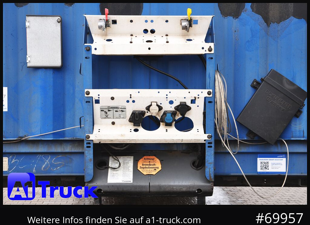 Semirremolque lona KRONE SD Tautliner, Code XL, BPW, Coil, TÜV 04-2026