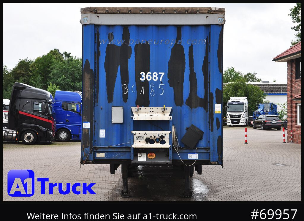 Semirremolque lona KRONE SD Tautliner, Code XL, BPW, Coil, TÜV 04-2026