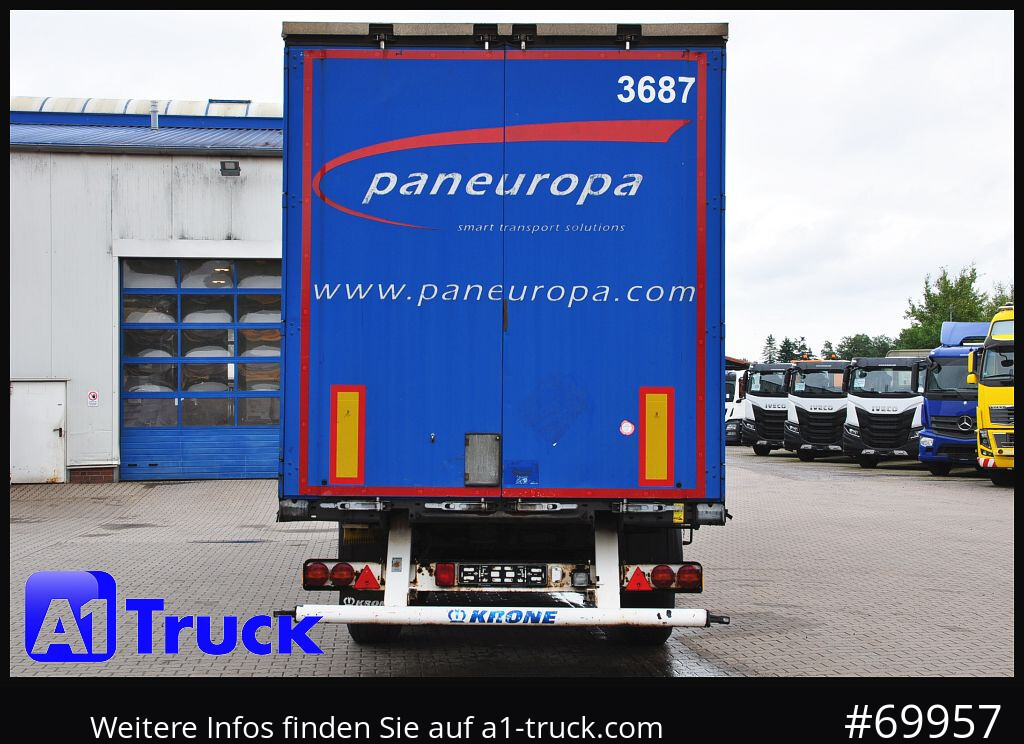 Semirremolque lona KRONE SD Tautliner, Code XL, BPW, Coil, TÜV 04-2026