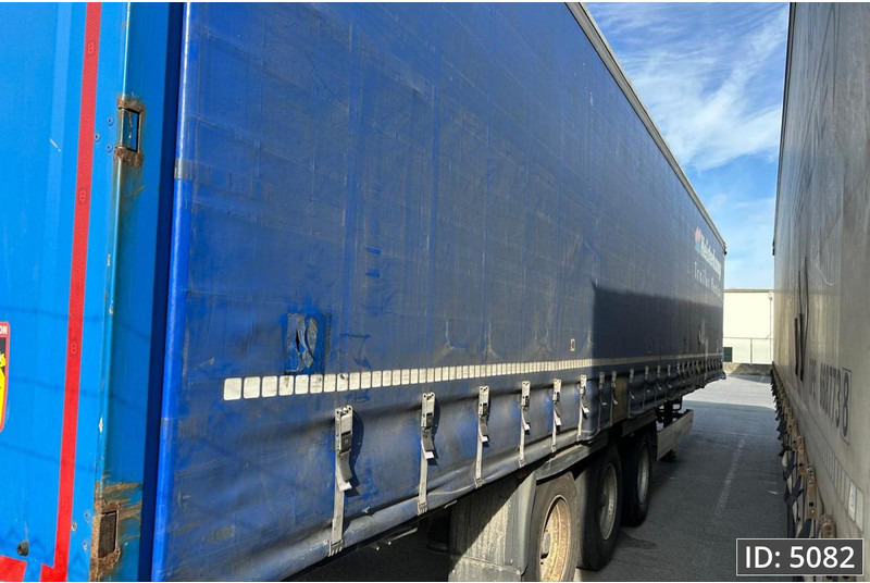 Semirremolque lona Krone SD / Drum brakes / Huckepack