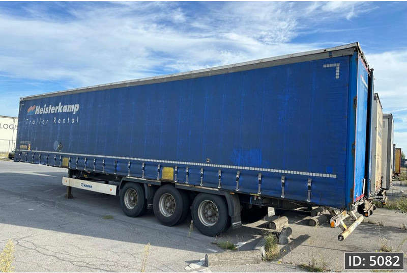 Semirremolque lona Krone SD / Drum brakes / Huckepack