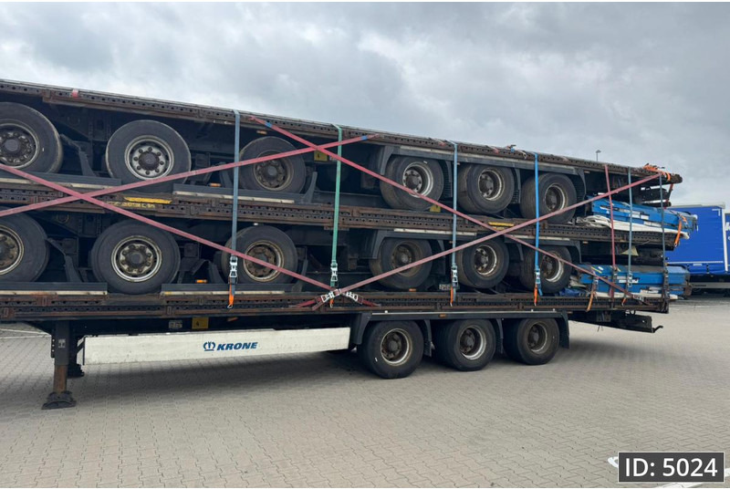 Semirremolque lona Krone SD / Stack 5x mega / BPW Drum