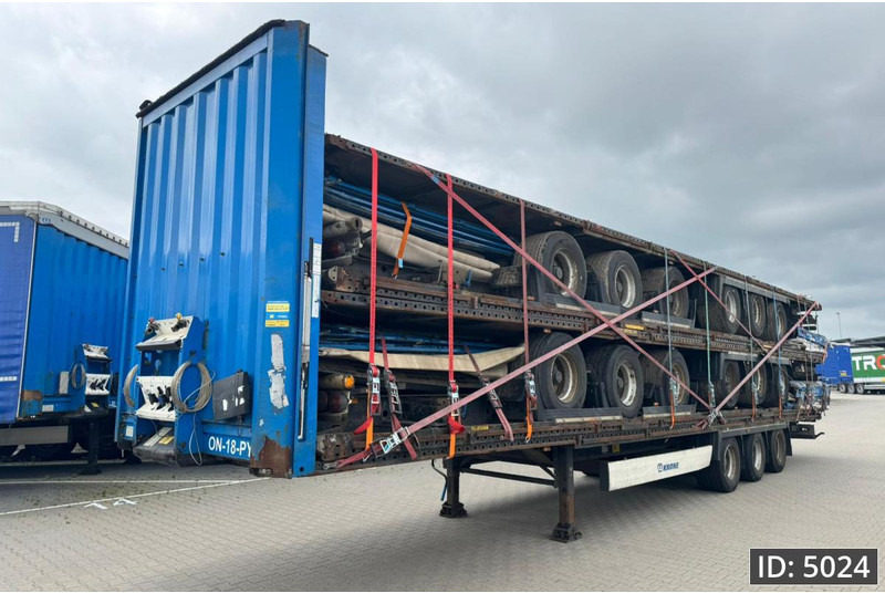 Semirremolque lona Krone SD / Stack 5x mega / BPW Drum