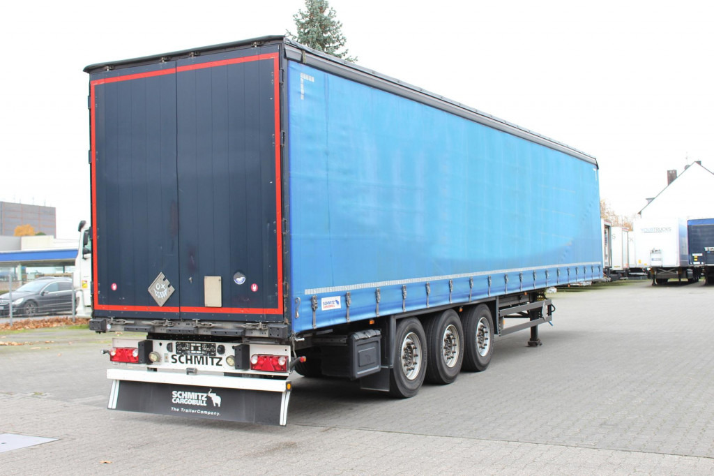 Semirremolque lona SCHMITZ Plane Edscha Liftachse Pal.-Kasten Lenkachse