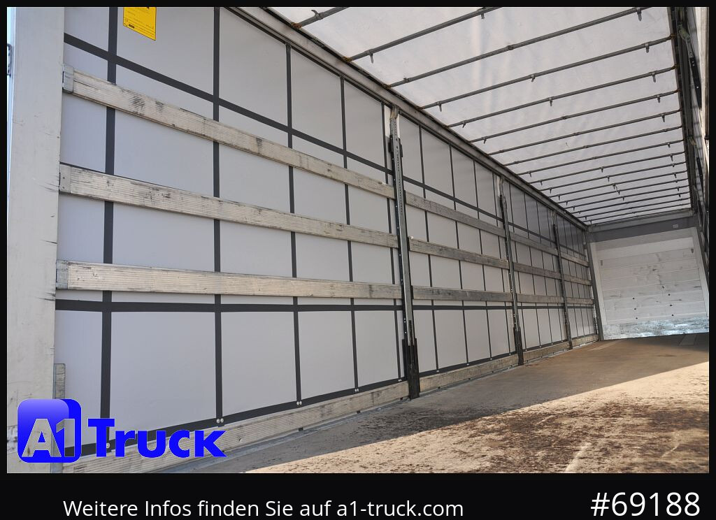 Semirremolque lona SCHMITZ S01, Tautliner, neue Plane, 1 Vorbesitzer,