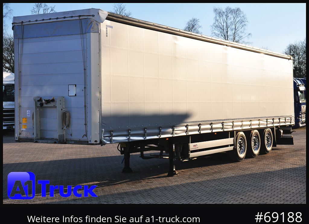 Semirremolque lona SCHMITZ S01, Tautliner, neue Plane, 1 Vorbesitzer,