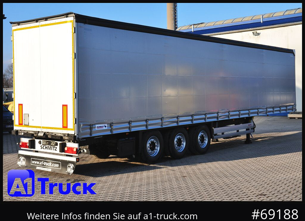 Semirremolque lona SCHMITZ S01, Tautliner, neue Plane, 1 Vorbesitzer,