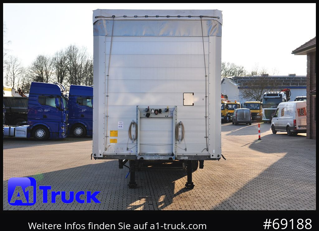 Semirremolque lona SCHMITZ S01, Tautliner, neue Plane, 1 Vorbesitzer,