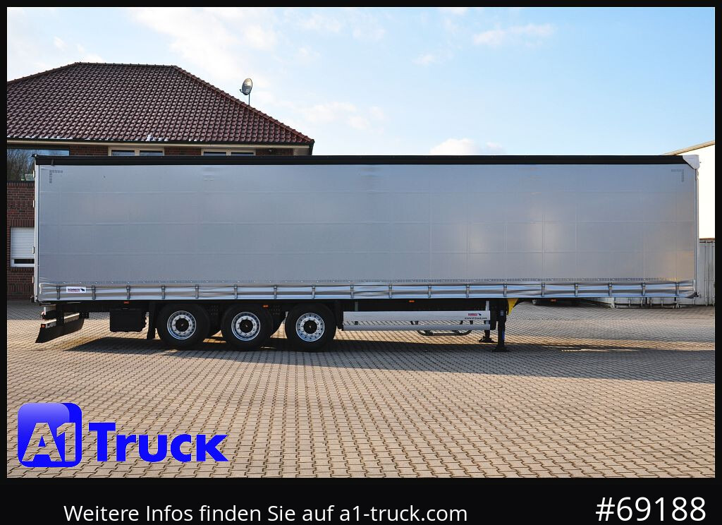 Semirremolque lona SCHMITZ S01, Tautliner, neue Plane, 1 Vorbesitzer,