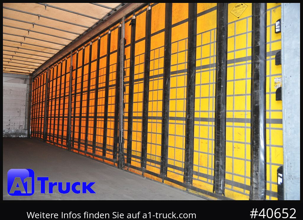 Semirremolque lona SCHMITZ SCB 24, Mega, Varios