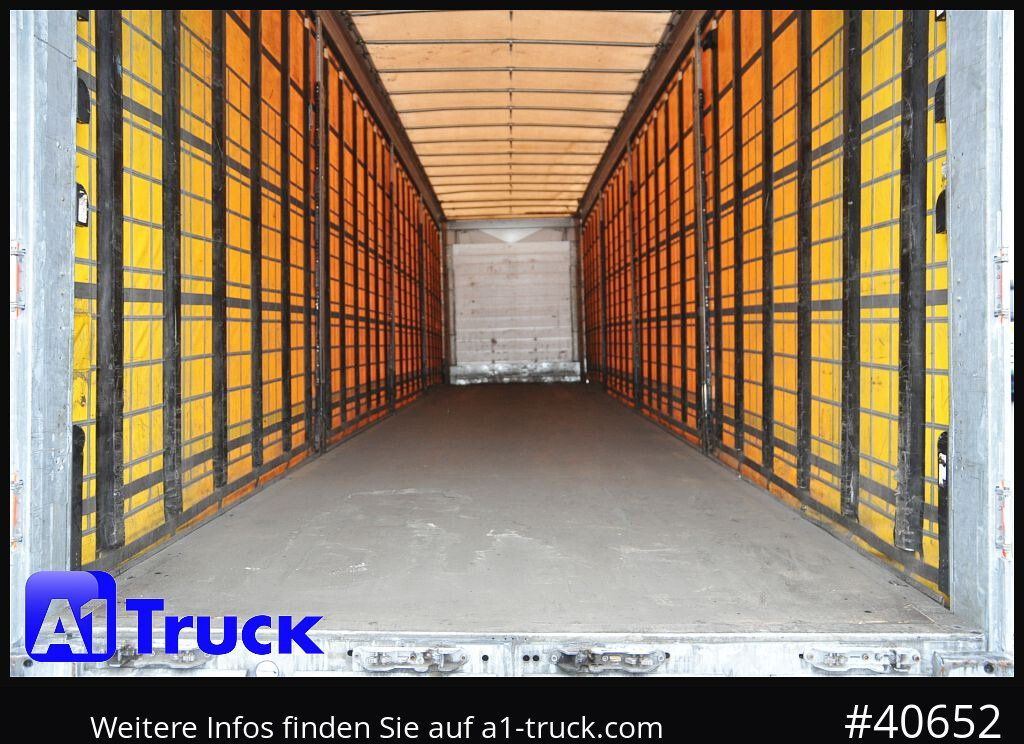 Semirremolque lona SCHMITZ SCB 24, Mega, Varios