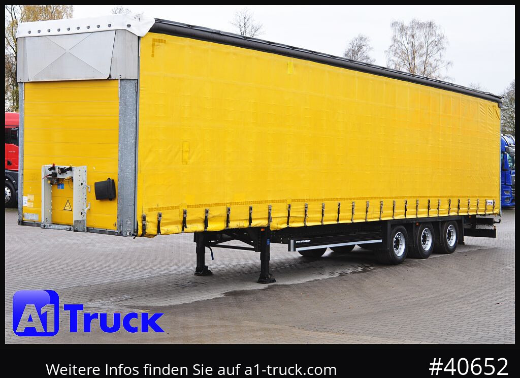 Semirremolque lona SCHMITZ SCB 24, Mega, Varios