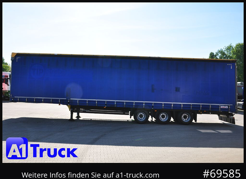 Semirremolque lona SCHMITZ SCS 24, Mega, BPW, verzinkt, 6 x vorhanden, VDI 2700