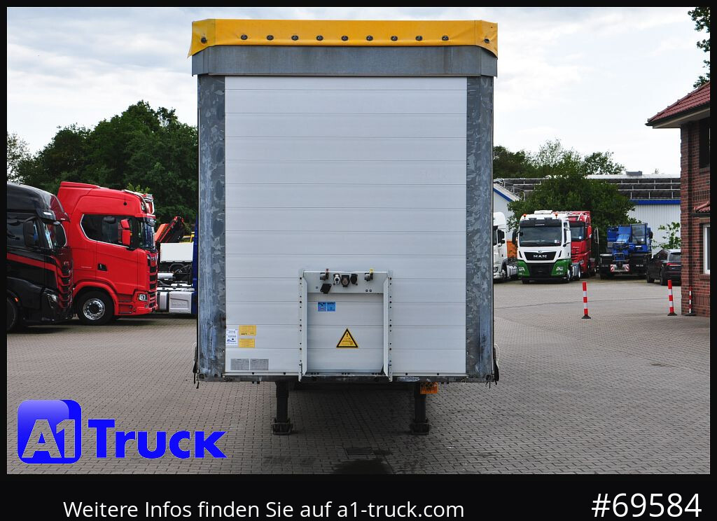 Semirremolque lona SCHMITZ SCS 24, Mega, BPW, verzinkt, VDI 2700, neue Plane