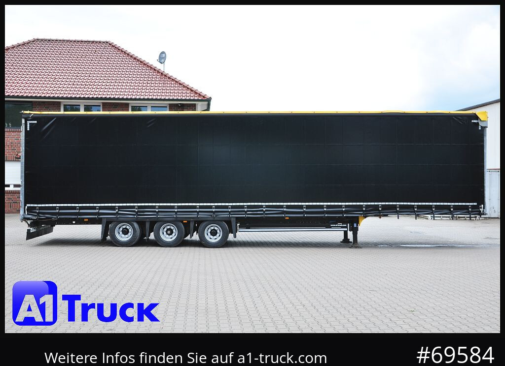 Semirremolque lona SCHMITZ SCS 24, Mega, BPW, verzinkt, VDI 2700, neue Plane