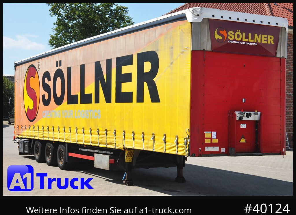 Semirremolque lona SCHMITZ SCS 24, Mega, Liftachse, verzinkt, Hubdach