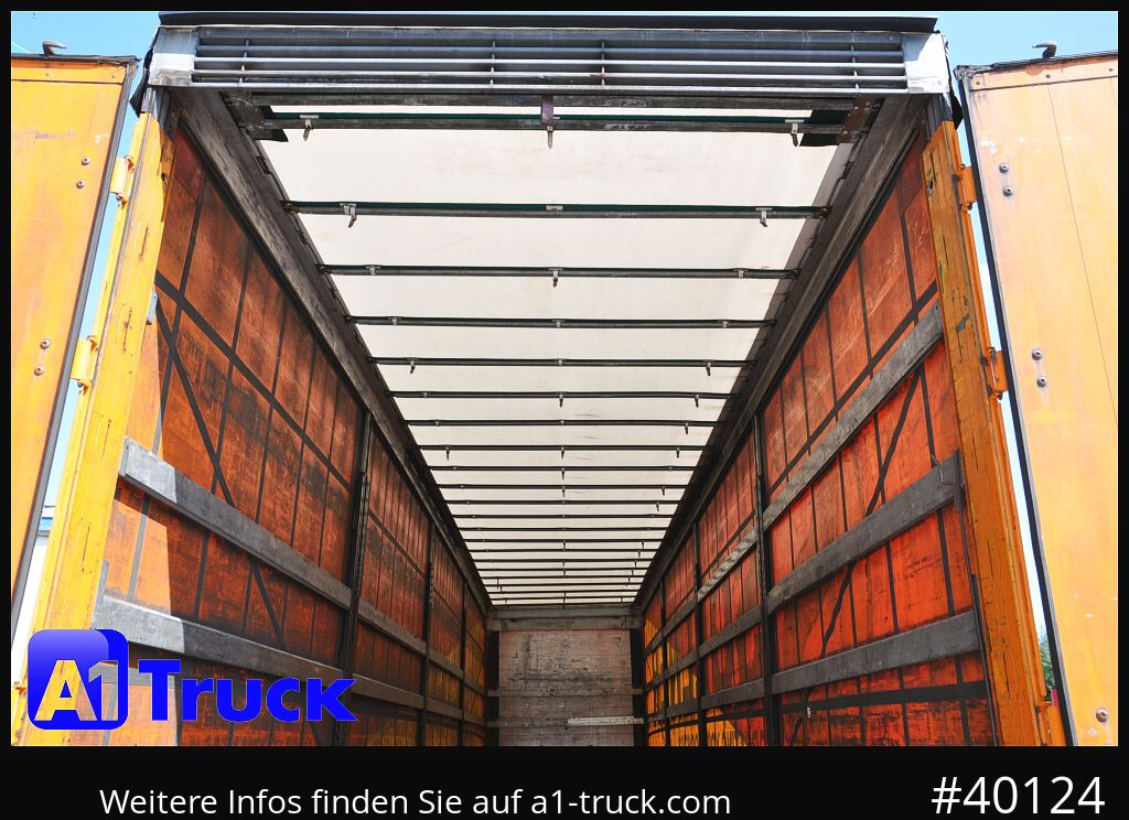 Semirremolque lona SCHMITZ SCS 24, Mega, Liftachse, verzinkt, Hubdach