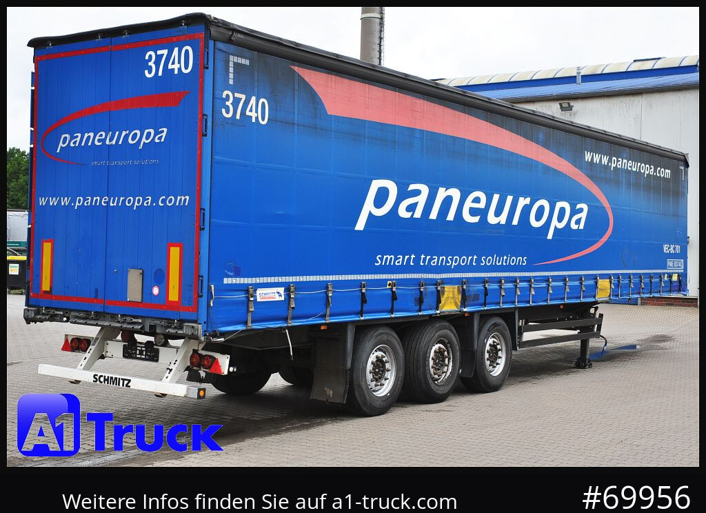 Semirremolque lona SCHMITZ SD Tautliner, Code XL, Bahn, verzinkt