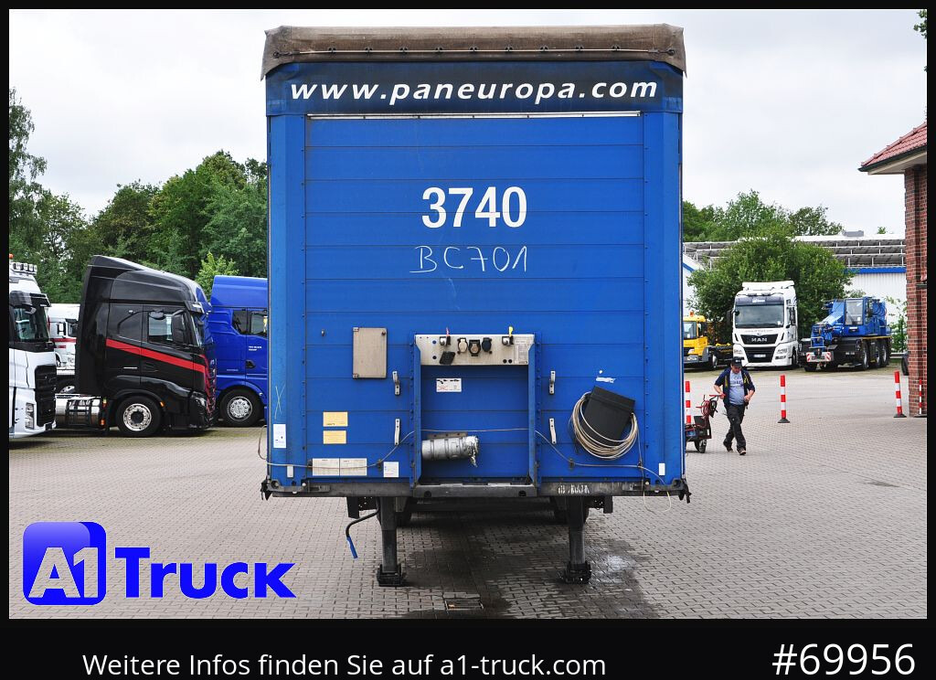 Semirremolque lona SCHMITZ SD Tautliner, Code XL, Bahn, verzinkt