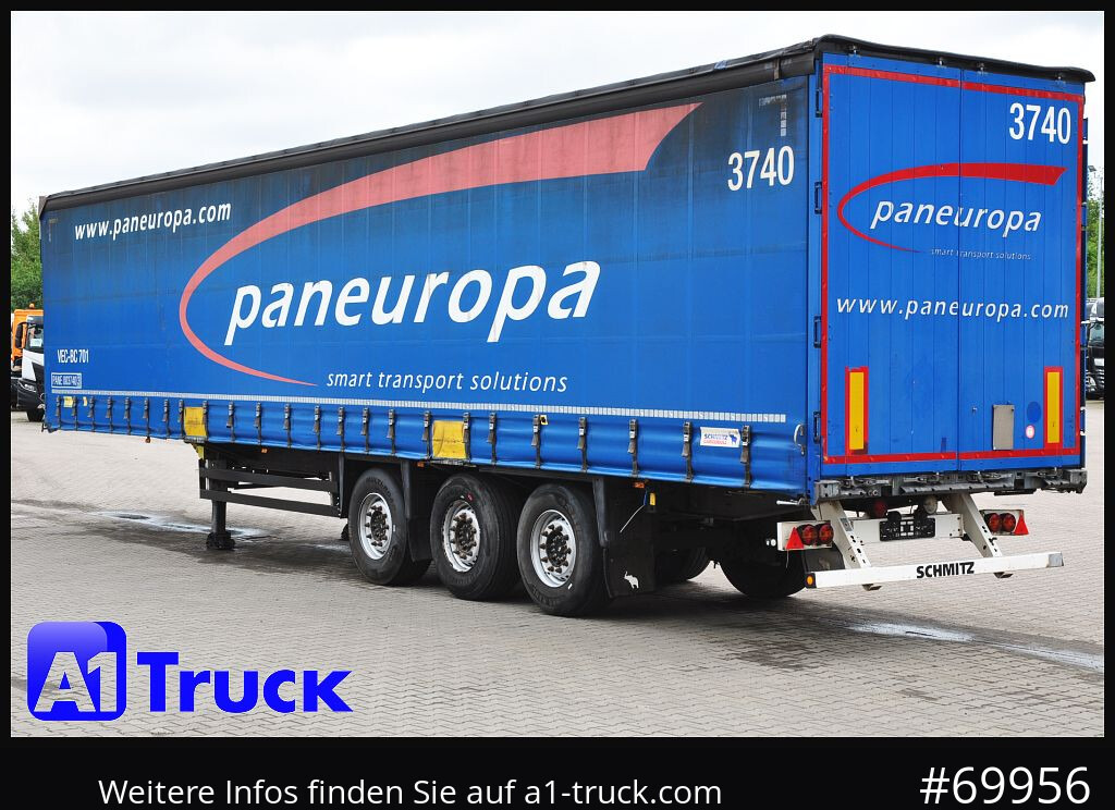 Semirremolque lona SCHMITZ SD Tautliner, Code XL, Bahn, verzinkt