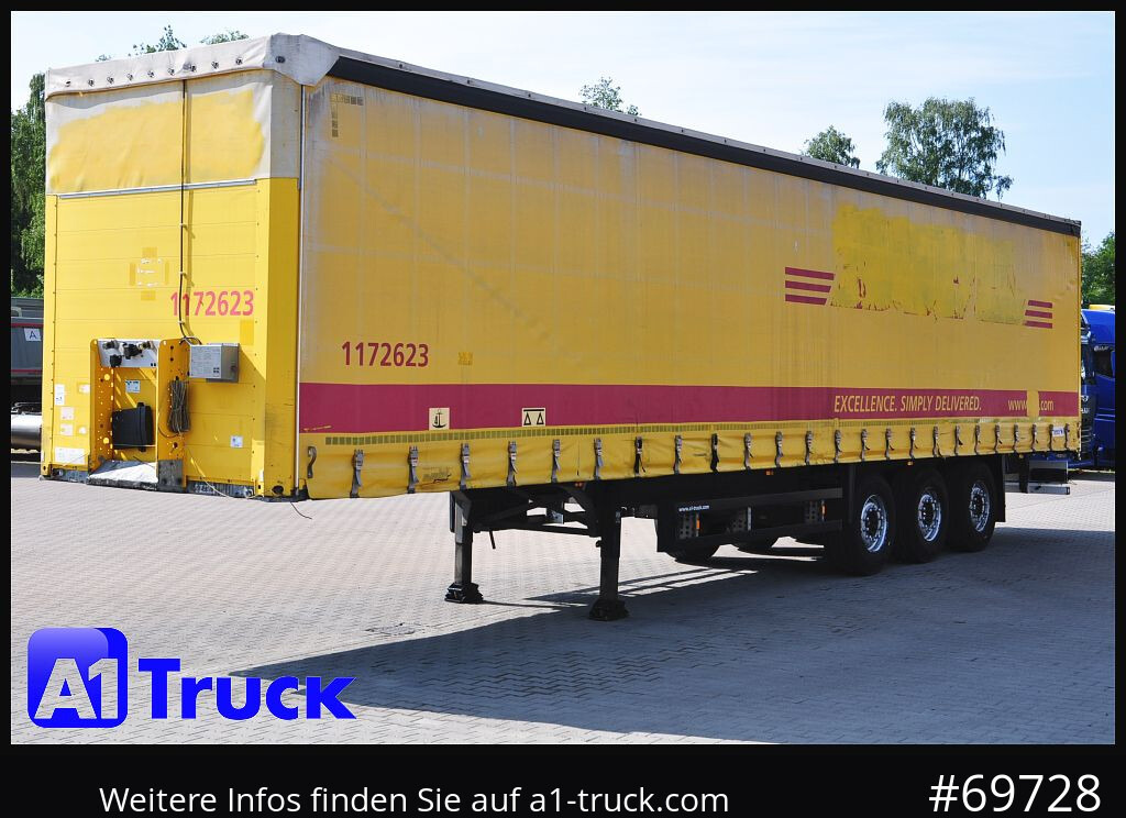 Semirremolque lona SCHMITZ SD Tautliner, Code XL,VDI 2700, DC 9.5, verzinkt,